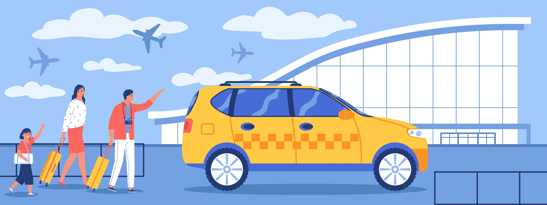 Taxi Vacation Airport Flat